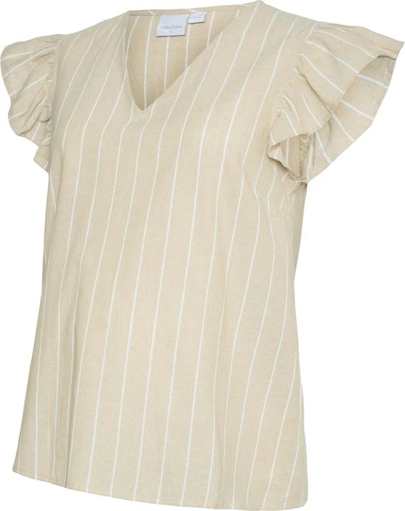 Produktbild Mamalicious Normal geschnitten V-Ausschnitt Top Bluse (L)