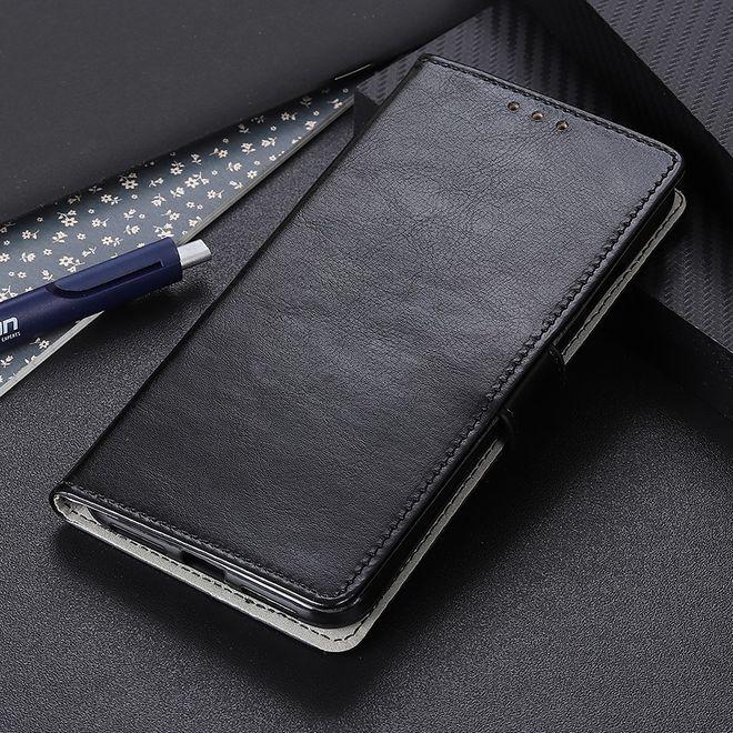 Actual product image MU Classic Crazy Horse Leather Bookcover Series (Nokia 2.4)