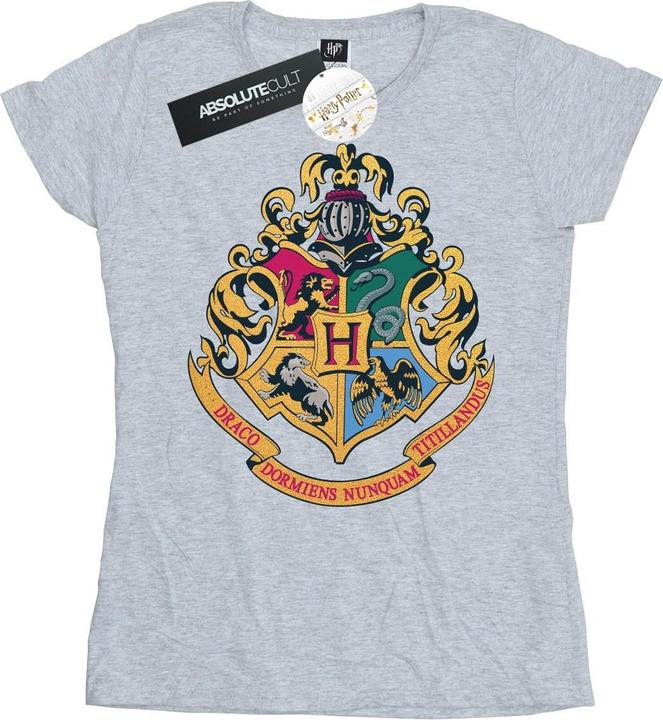 Hogwarts Crest Gold Ink TShirt (M)