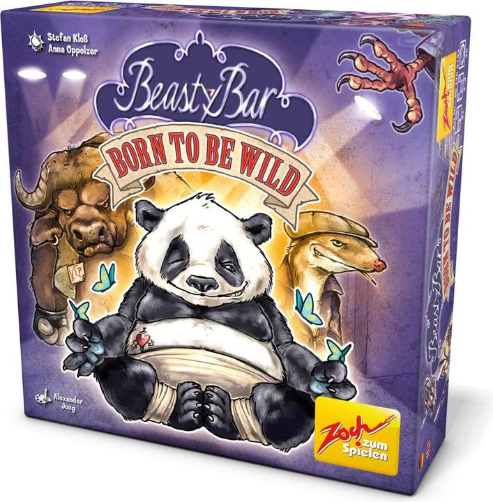 Actual product image Zoch ZOC05143 - Beasty Bar - Born to be Wild, card game, for 2-4 players, from 8 years (German)
