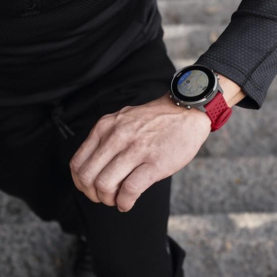 Produktbild Suunto 24 ATH1 Silicone Strap /Grey S+M (24 mm, Silicone)