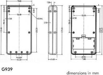 Immagine prodotto HP Autozubehör Alloggiamento per telecomando - 135 x 70 x 24 mm (Case)