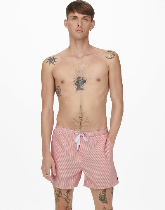 Actual product image Only & Sons Patterned swim shorts (S)