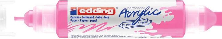 Image du produit Edding Marqueur acrylique 5400 Double Liner (Rose néon, 10 mm, 1 x)