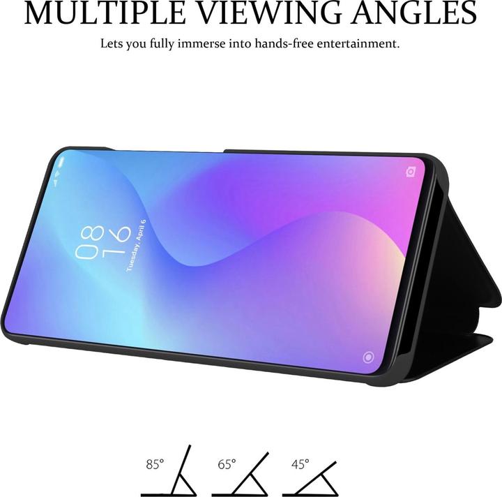 Immagine prodotto Cadorabo Custodia a libro con specchio intelligente per Xiaomi Mi 9T / Mi 9T PRO / RedMi K20 / RedMi K20 PRO (Xiaomi Redmi K20 Pro, Xiaomi Redmi K20, Mi 9T Pro)