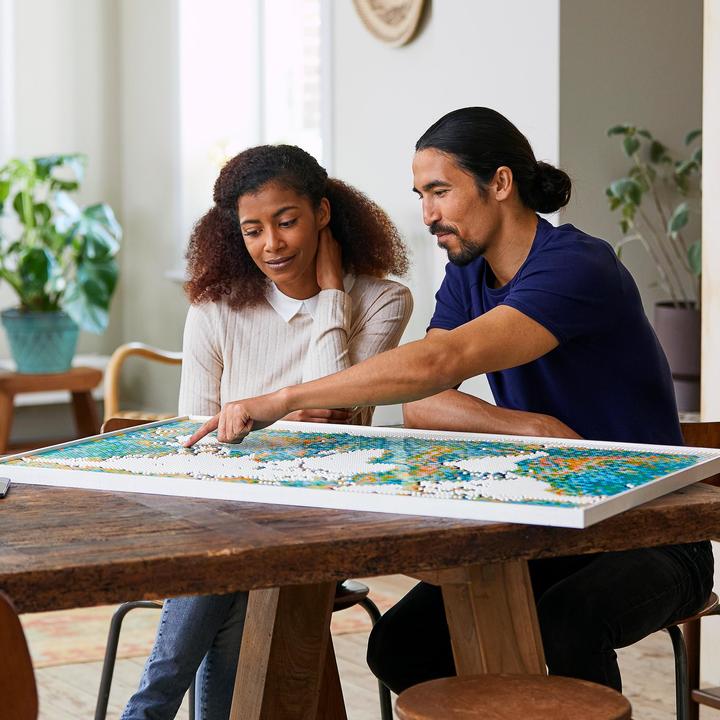 Actual product image LEGO World map (31203, LEGO Art, LEGO Rare Sets)