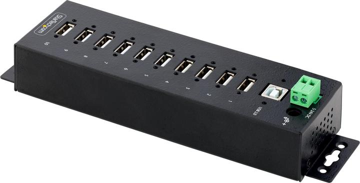 Produktbild StarTech INDUSTRIAL USB 2.0 HUB (USB-B, 10 Ports)