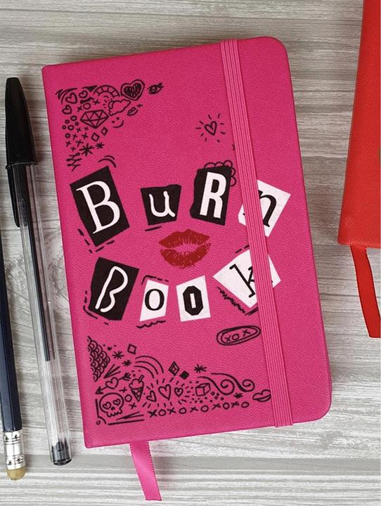 Actual product image Grindstore Burn Book A6 notebook (A6, Lined)