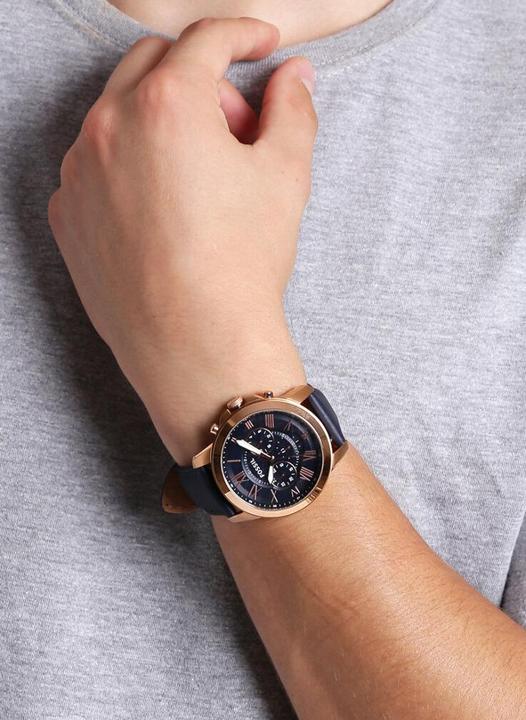 Actual product image Fossil Grant (Analogue wristwatch, 44 mm)