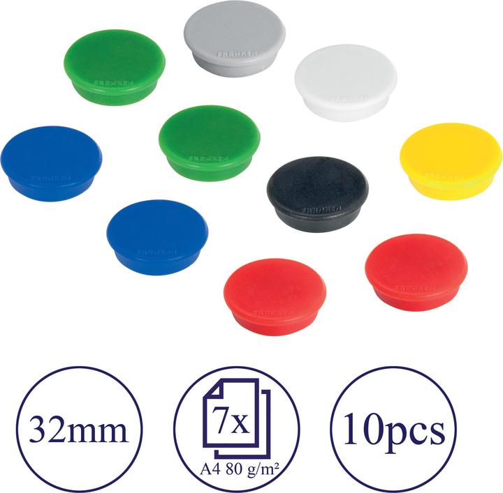 Actual product image Franken Magnet round (10 x)