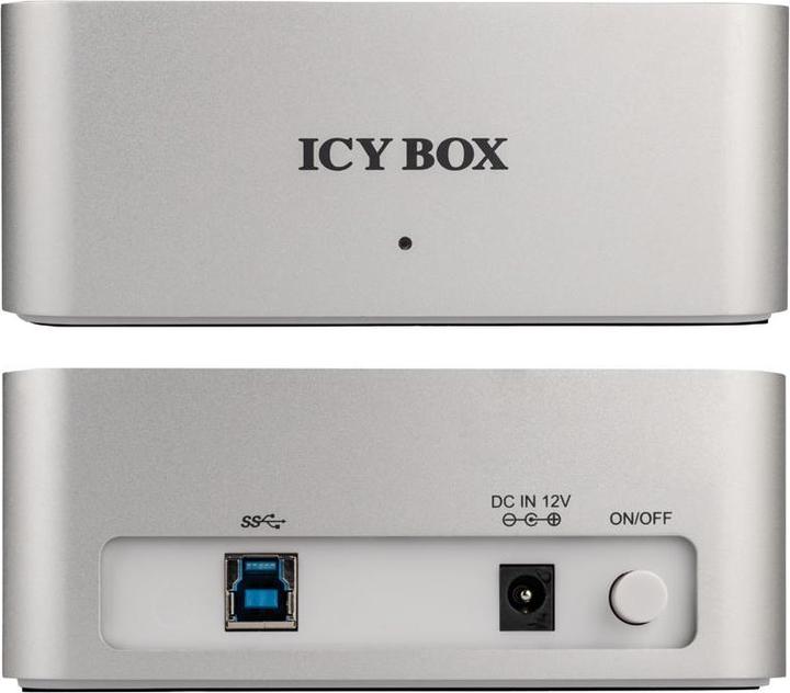 Immagine prodotto Icy Box IB-111StU3-Wh USB 3.0 docking station per docking station da 2,5"/3,5". (2.5", 3.5")
