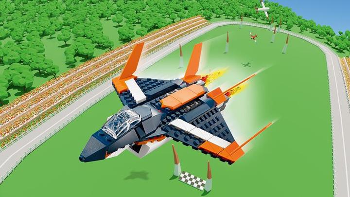 Actual product image LEGO Supersonic jet (31126, LEGO Creator 3-in-1)