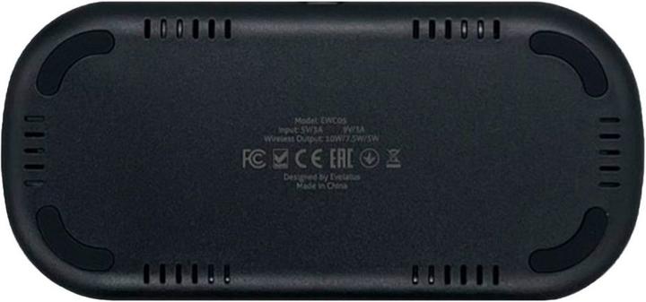 Actual product image Evelatus 5-Coil Wireless Charger EWC05