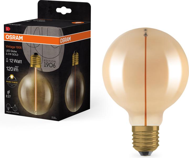 Actual product image Ledvance LED lamp (E27, 2.20 W, 120 lm, 4 x, G)