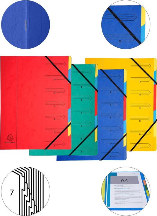 Produktbild Exacompta Ordnungsmappe (A4, 1 x)