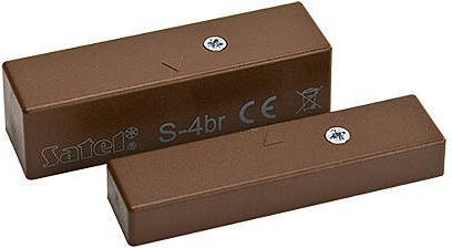 Actual product image No Name Satel Kontaktron Boczny Z Sabotaż. S-4 Br (Brązowa)