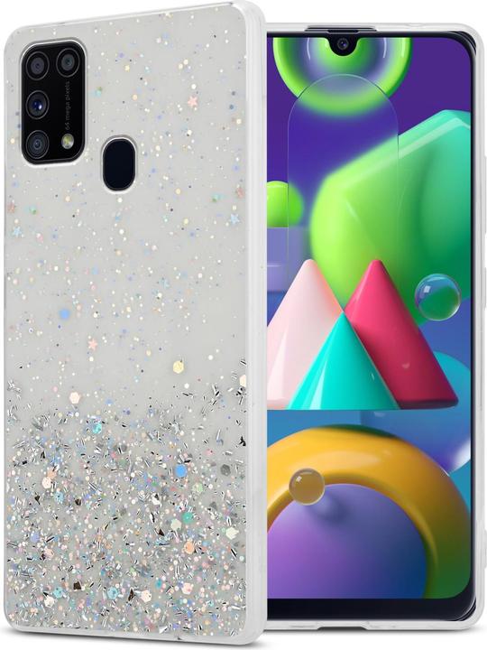 Immagine prodotto Cadorabo Cover in TPU con brillantini per Samsung Galaxy M31 (Samsung Galaxy M31)