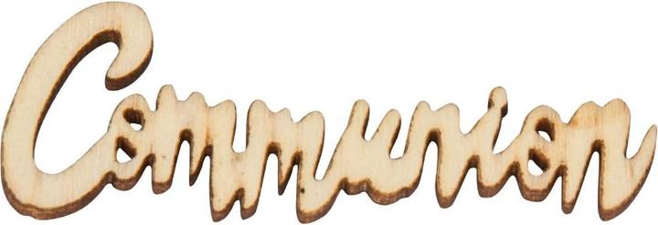 Produktbild Artifete Deko Kommunion aus Holz (5cm)