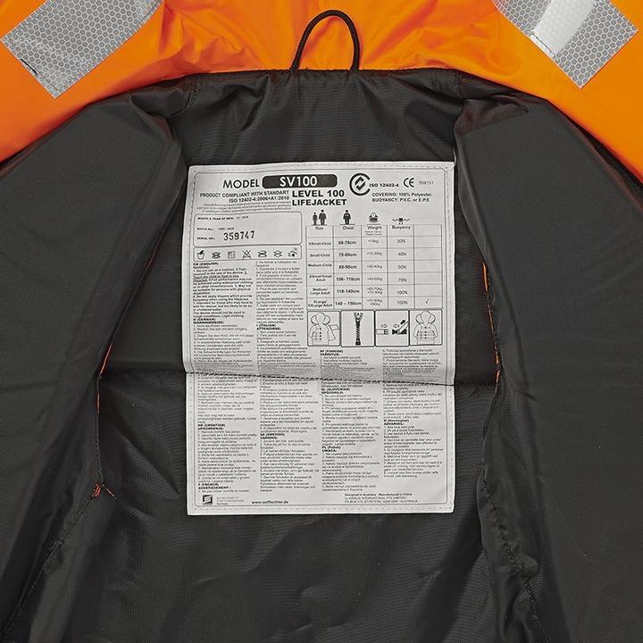 Image du produit ProPlus Gilet de sauvetage Tornado adulte (XL, XXL, 70-90 kg)