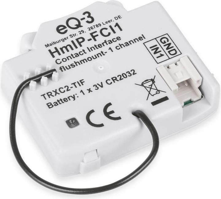 Produktbild Homematic IP Kontakt-Schnittstelle,Unterputz,1-f (Schaltaktor)