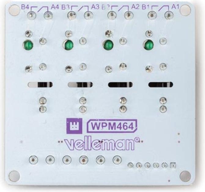 Immagine prodotto Whadda Modulo relè a stato solido a 4 canali