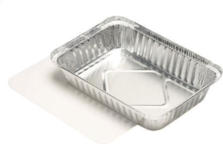 Immagine prodotto Starpak Vaschette in alluminio + coperchio con inserto (25 x)