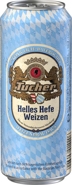 Produktbild Tucher Hefeweizen Hell (1 x 50 cl)
