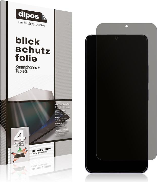 Produktbild Dipos Privacy Blickschutzfolie 4-Way (1 Stück, Xiaomi Redmi Note 14 Pro 5G)