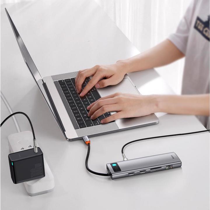 Image du produit Baseus CAHUB-CT0G (USB-C, 11 Ports)