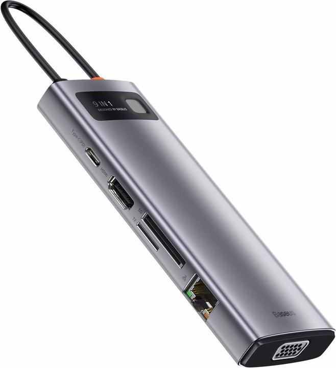 Actual product image Baseus CAHUB-CU0G (USB-C, 3 Ports)