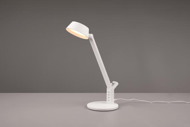 Image du produit Trio Leuchten LED Lampe de table Ava 523090131, plastique blanc mat, 5 watts LED inclus (600 lm)