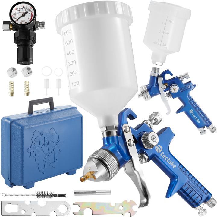 Produktbild tectake 2 HVLP Lackierpistolen