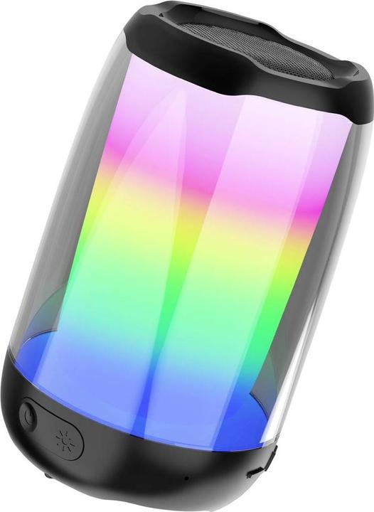 Actual product image Onestyle Soundcolor-01 Bluetooth® speaker black, multi-colour (5 h, Rechargeable battery operated)