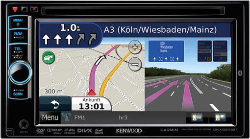 Actual product image Kenwood Corp. Dnx5210bt