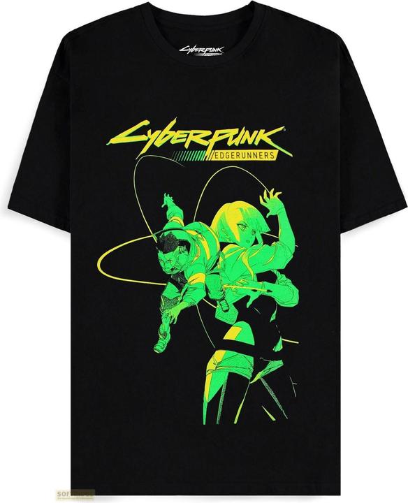Difuzed Cyberpunk: Edgerunners - David And Lucy Graphic Short Sleeved T-shirt - M (M)