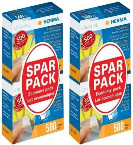 HERMA Fotokleber Doppelpack 2x500 Stück Sparpack