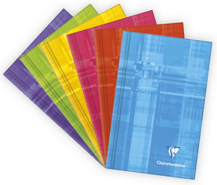 Image du produit Clairefontaine Calepin (75 x 120 mm, Quadrillé, Couverture rigide)