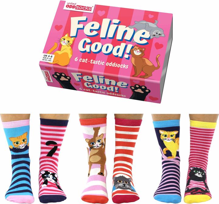 Immagine prodotto United Oddsocks Felino Buono (confezione da 3, 37 - 42)