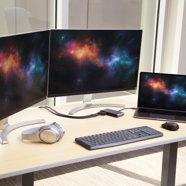 Image du produit StarTech TB3DKM2HD (USB-C, 1 Ports)