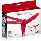 Produktbild Fetish Tentation Gode ceinture rouge vibrant