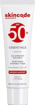 Actual product image Skincode Essentials (Sun lotion, SPF 50+, 50 ml)