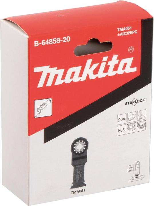 Produktbild Makita Tauchsägeblatt 32mm TMA051 20Stk
