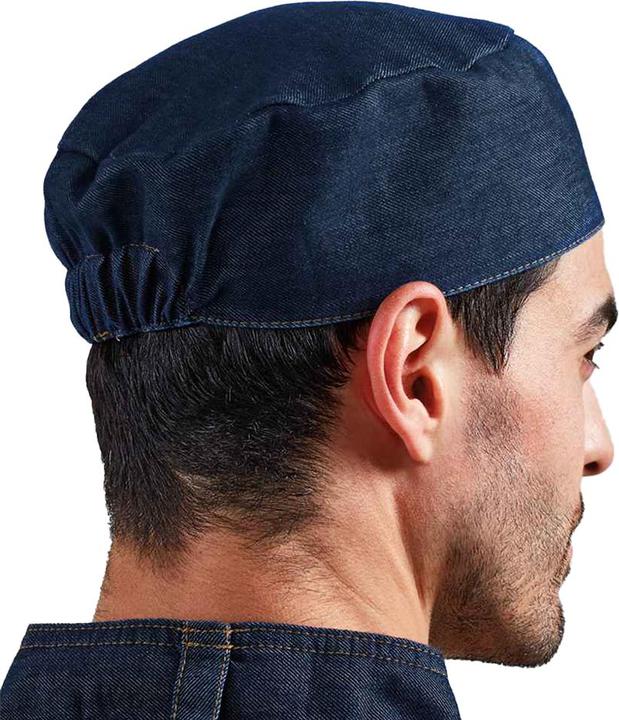 Immagine prodotto Premier Cappello a teschio da chef in denim