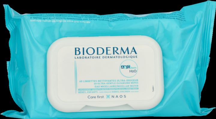 Bioderma ABCDerm H2O lingettes bébés et enfants (60 Piece)
