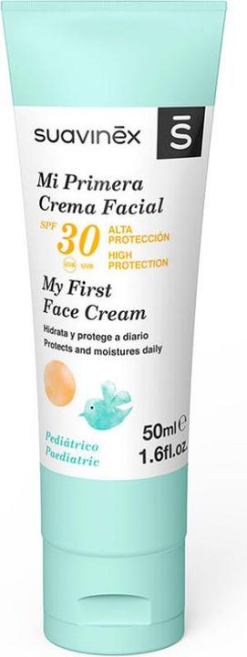 Actual product image Suavinex My First Face Cream Spf 30 50ml (Sun cream face, SPF 30, 50 ml)