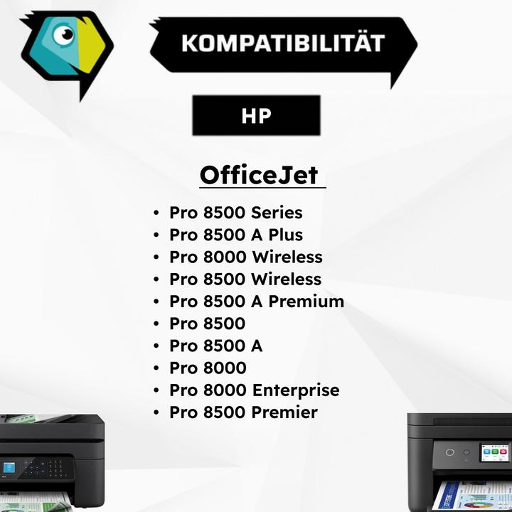 Produktbild Inkadoo Druckerpatronen multipack kompatibel zu HP C2N93AE / 940XL XXL enthält 4x Tintenpatrone (M, C, Y, BK)