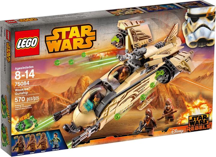 Actual product image LEGO Star Wars Wookiee Gunship (75084, LEGO Star Wars)