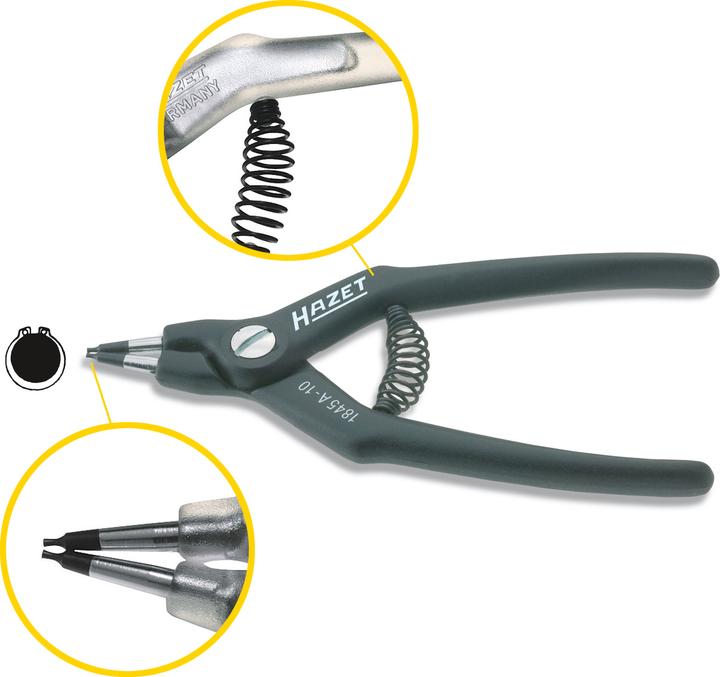 Produktbild HAZET Sicherungsring-Zange 1845A-19 (180 mm)