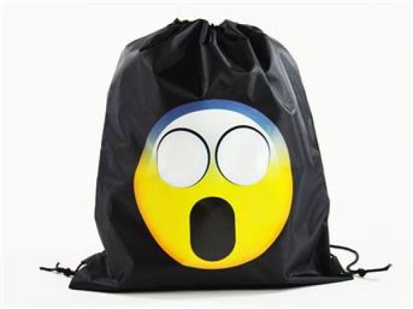 Kögler Emoticon, MOGee Sportbeutel, 39 X 34 cm, Ängstlich
