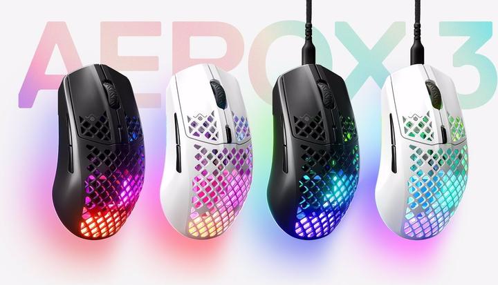 Actual product image SteelSeries Aerox 3 (2022) (Wireless)